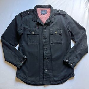 Roark Men's Black Lightweight Shirt Jacket